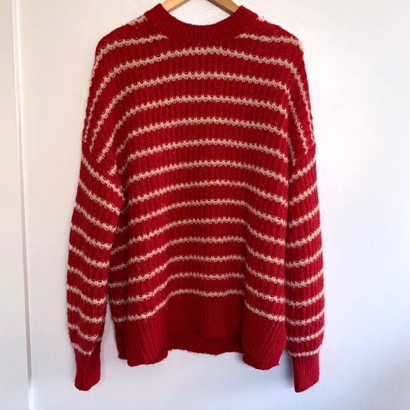 Allsaints oversized striped mohair sweater, size S - Picture 3 of 4